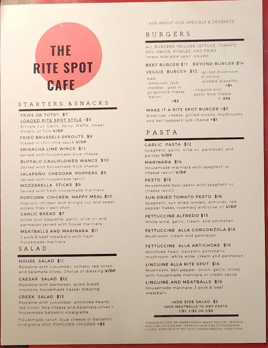 Rite Spot Cafe - 1