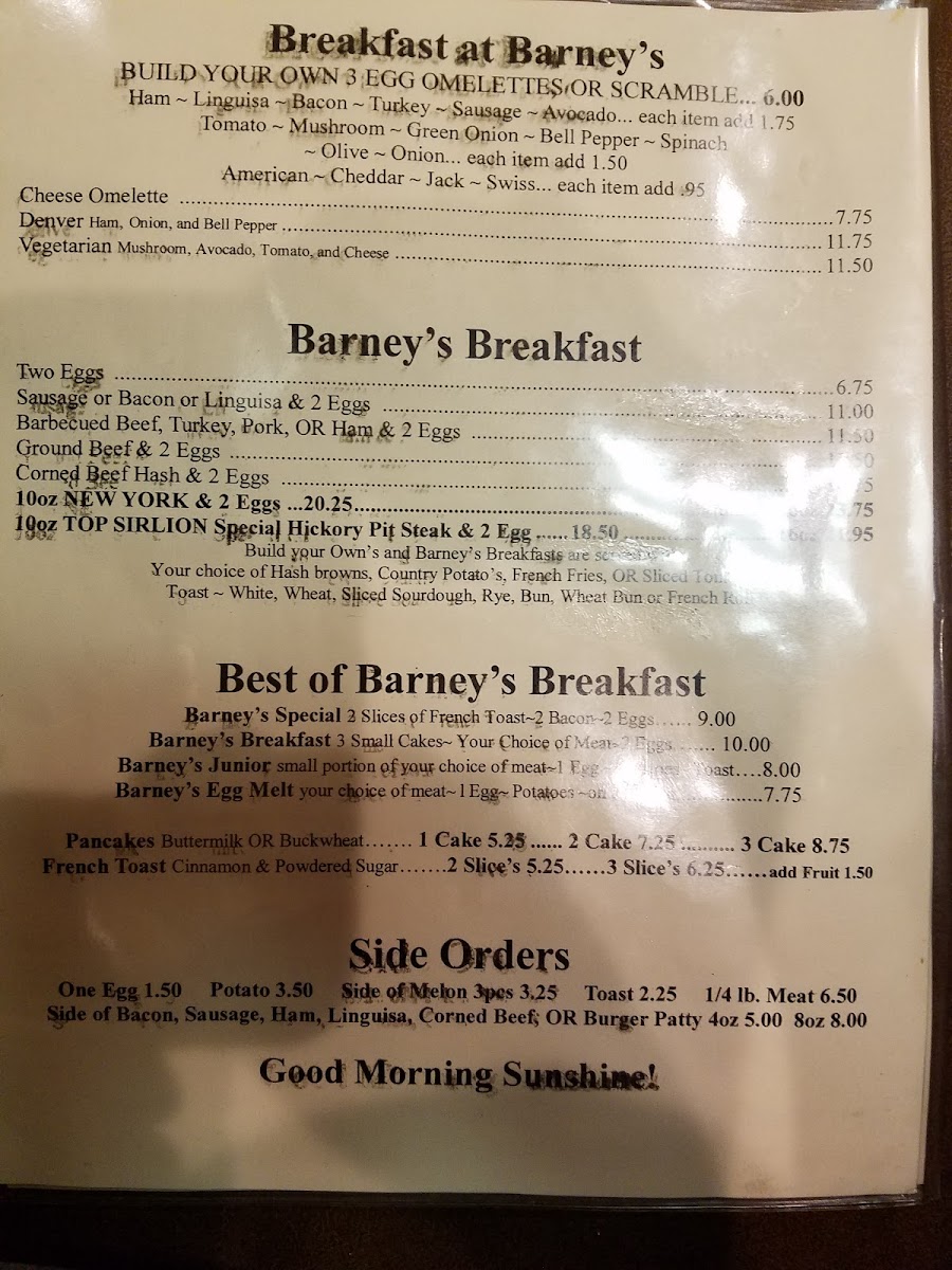 Barney's Hickory Pit - 9