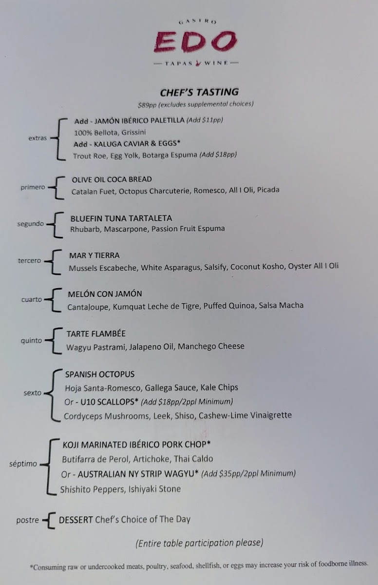 Edo Gastro Tapas & Wine - 10