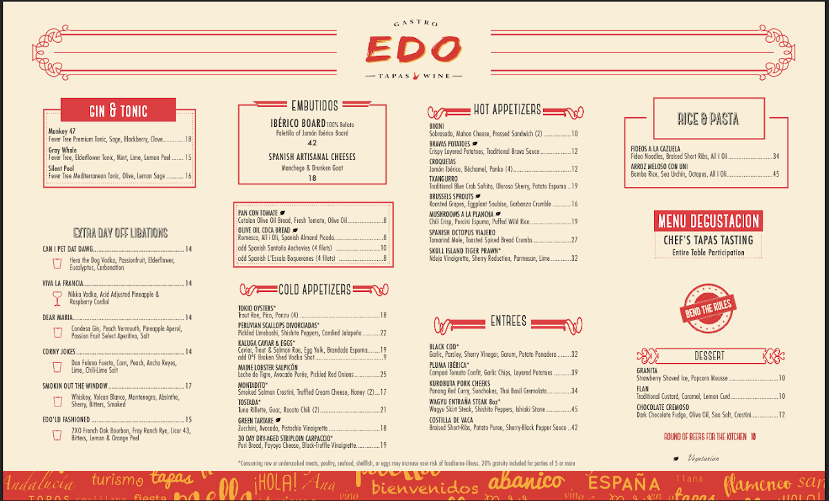 Edo Gastro Tapas & Wine - 2