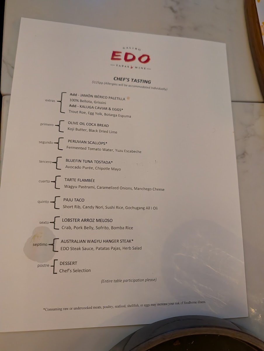 Edo Gastro Tapas & Wine - 5