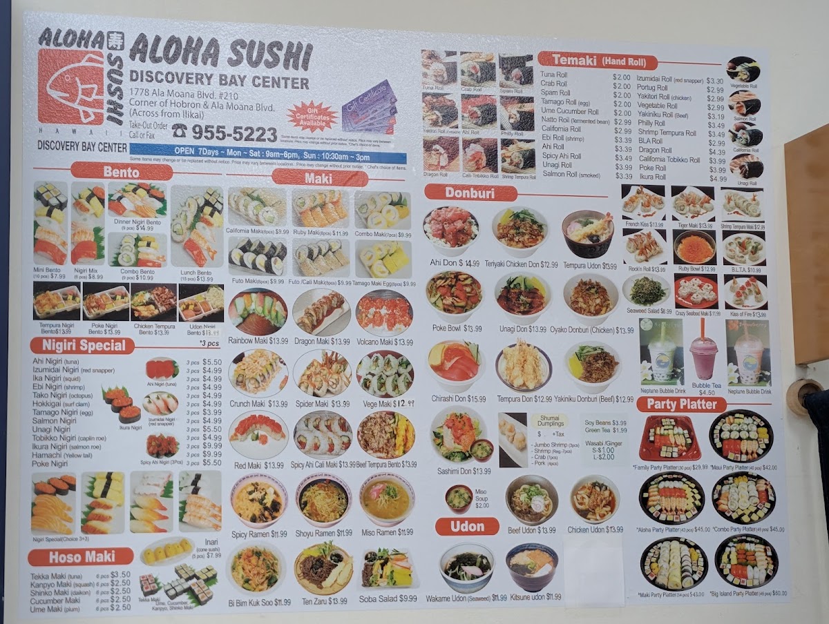 Aloha Sushi-Waikiki Inc - 1