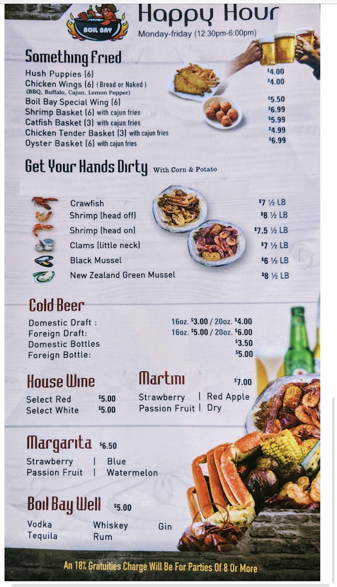 Boil Bay Cajun Seafood and Bar - 8