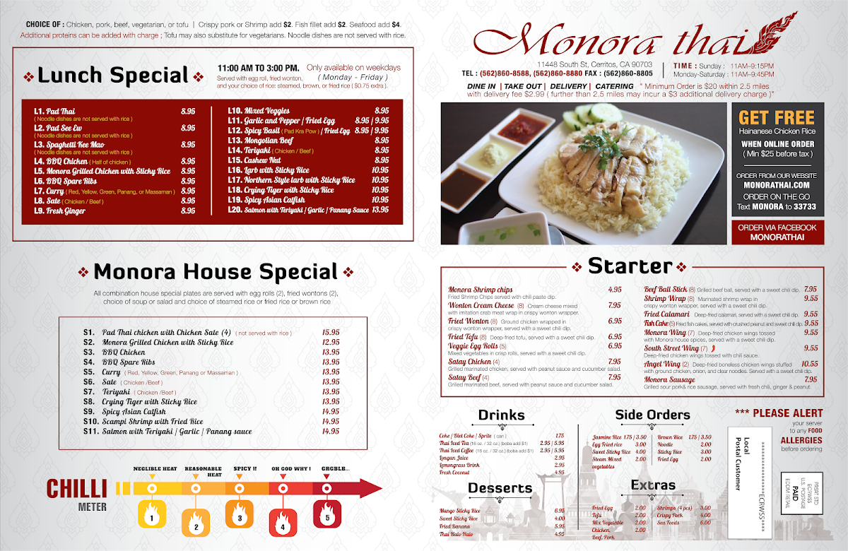 Monora Thai Cerritos - 1