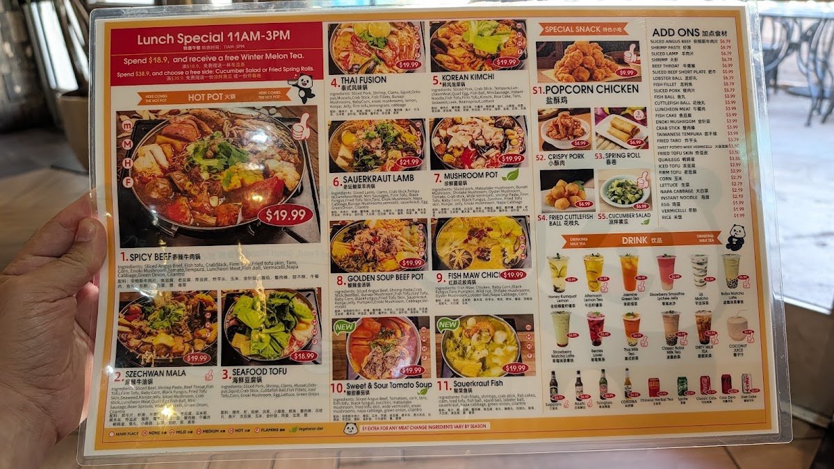 Happy Panda Kitchen Chinese Hot Pot - 1