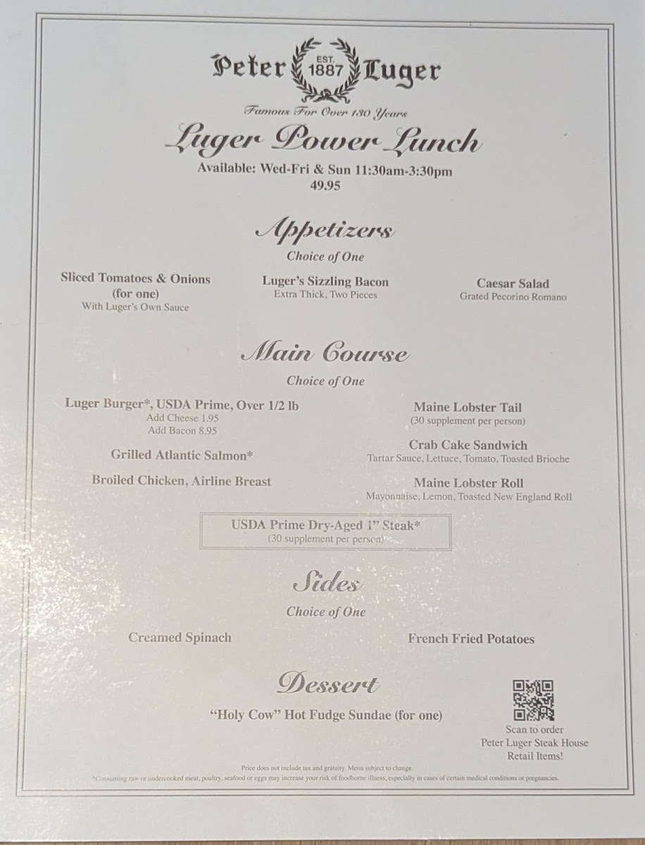 Peter Luger Steak House at Caesars Palace - 3