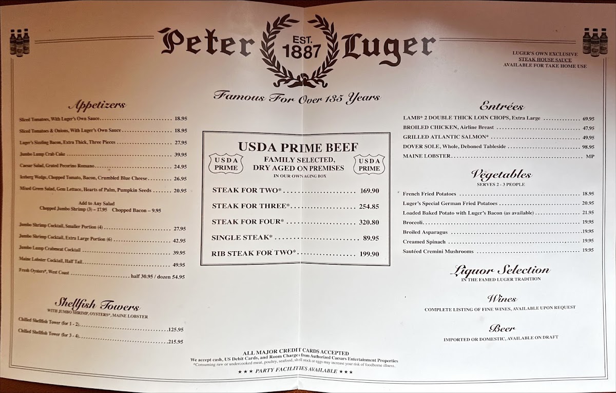 Peter Luger Steak House at Caesars Palace - 5