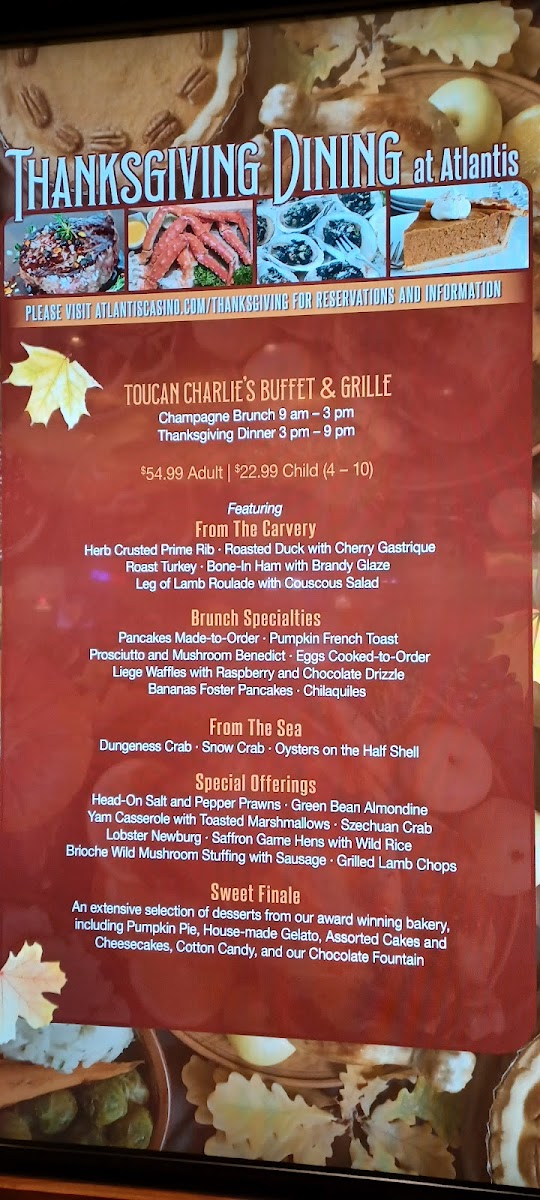 Toucan Charlie's Buffet & Grille - 10