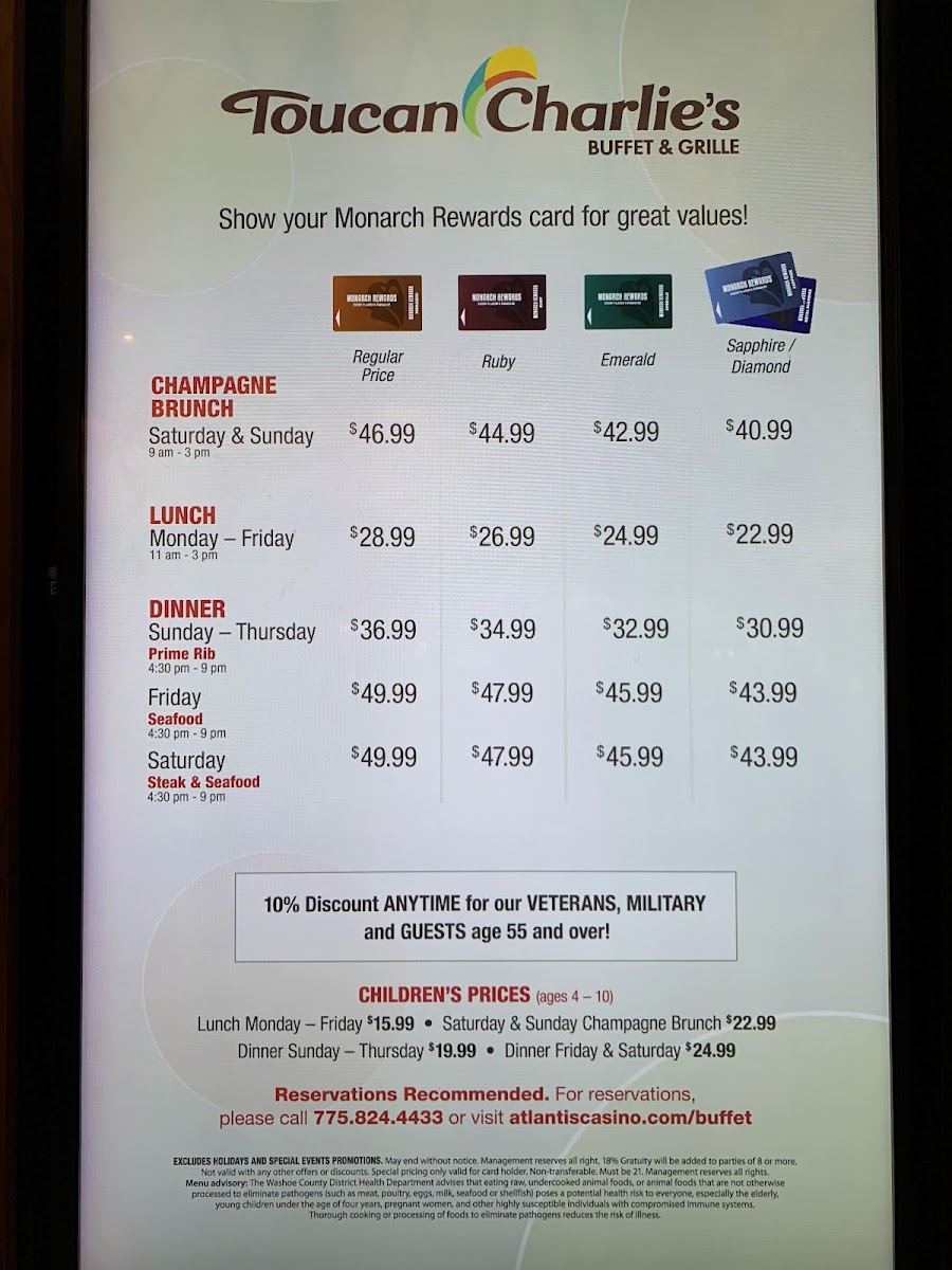 Toucan Charlie's Buffet & Grille - 5
