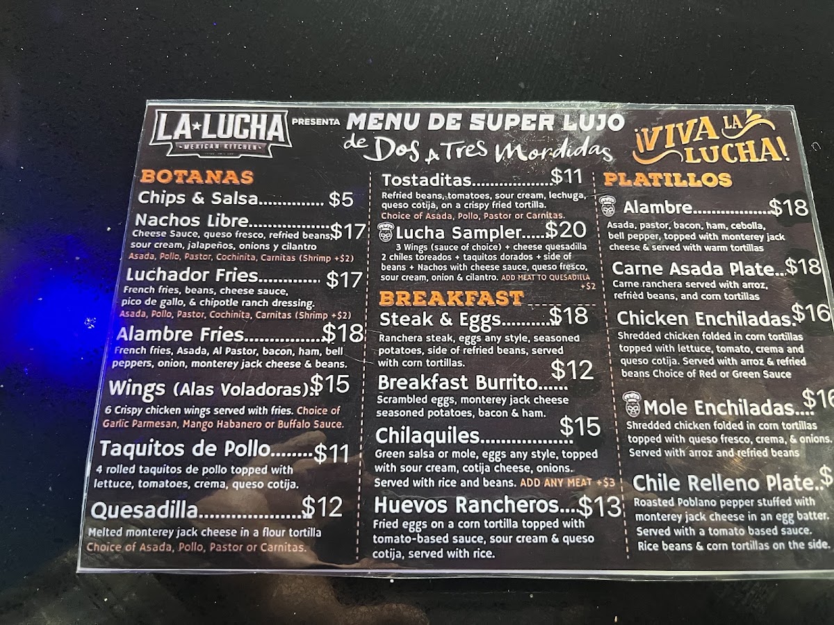 La Lucha Mexican Kitchen - 1
