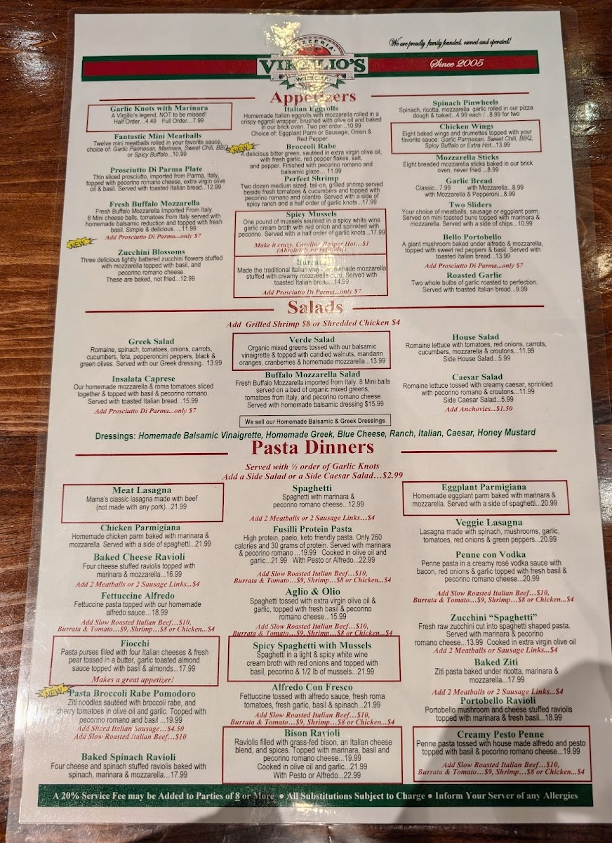 Virgilio's Pizzeria & Wine Bar - 1