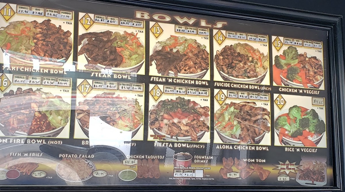 Original Yaki's Teriyaki Bowl - 3