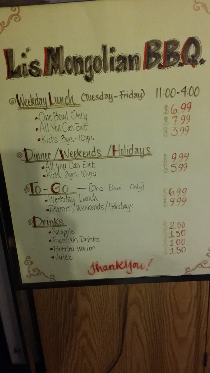Li's Mongolian BBQ - 10