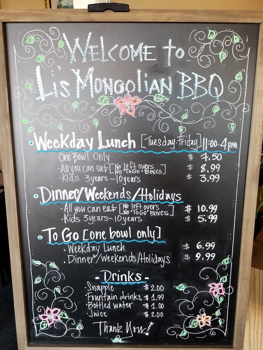 Li's Mongolian BBQ - 5