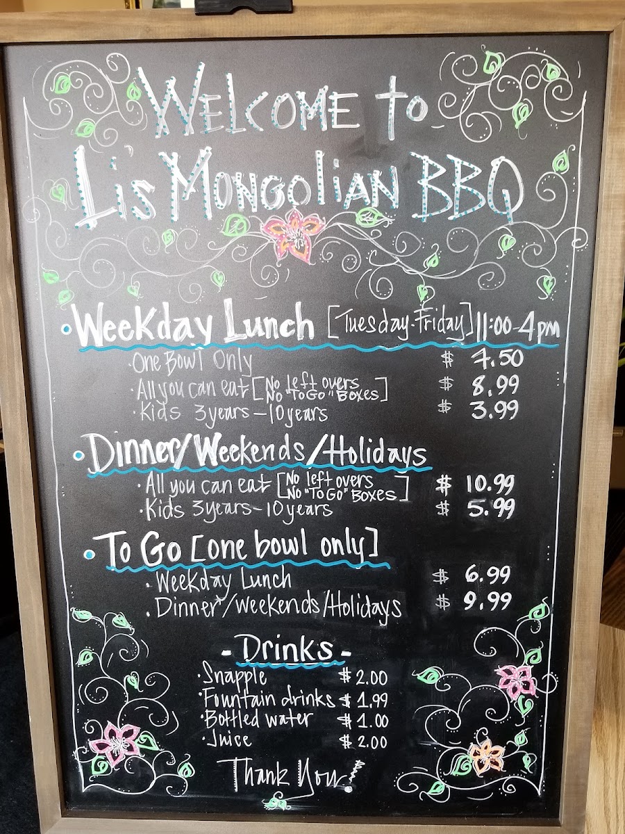 Li's Mongolian BBQ - 6