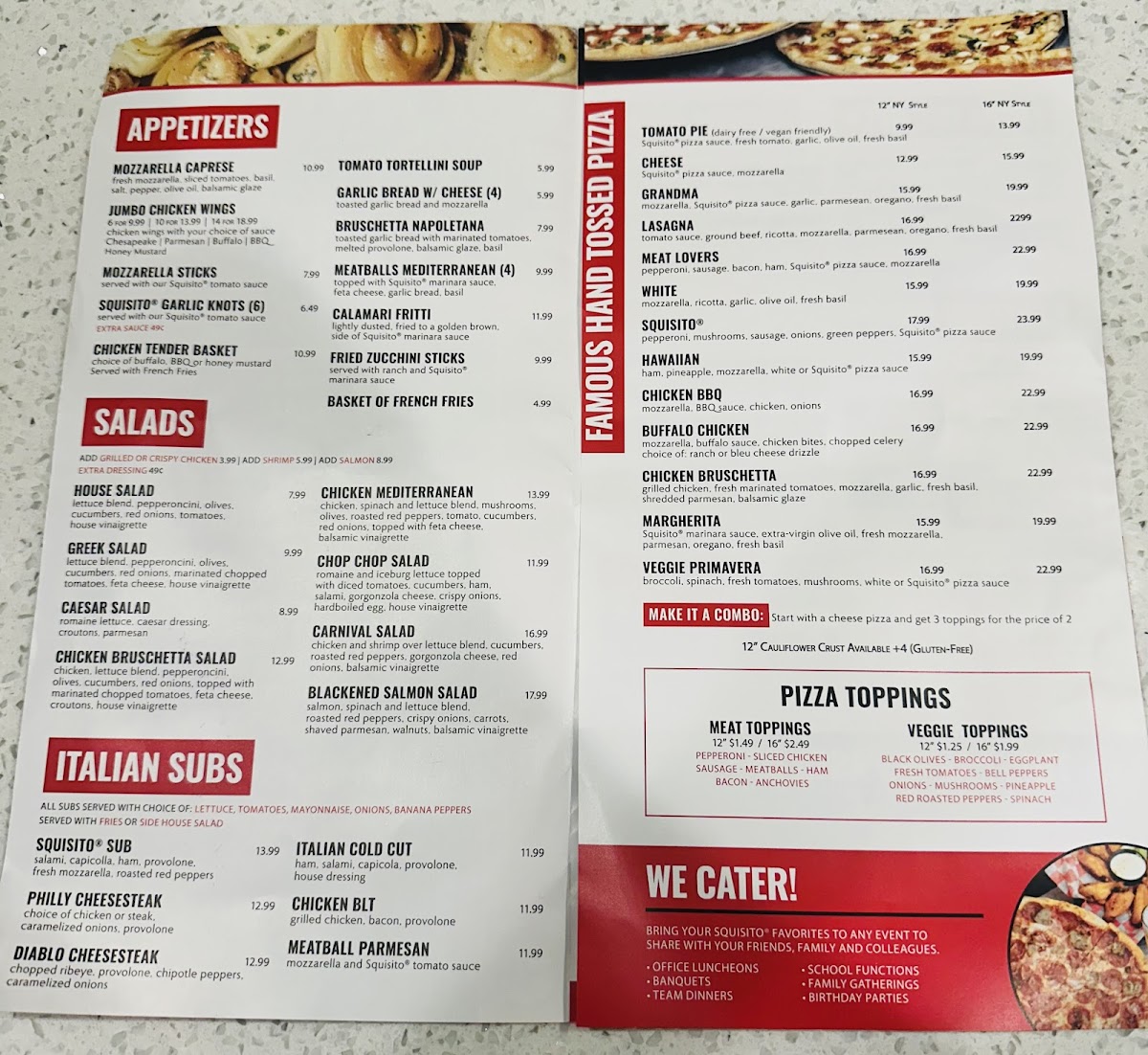 Squisito Pizza & Pasta - Burtonsville - 1