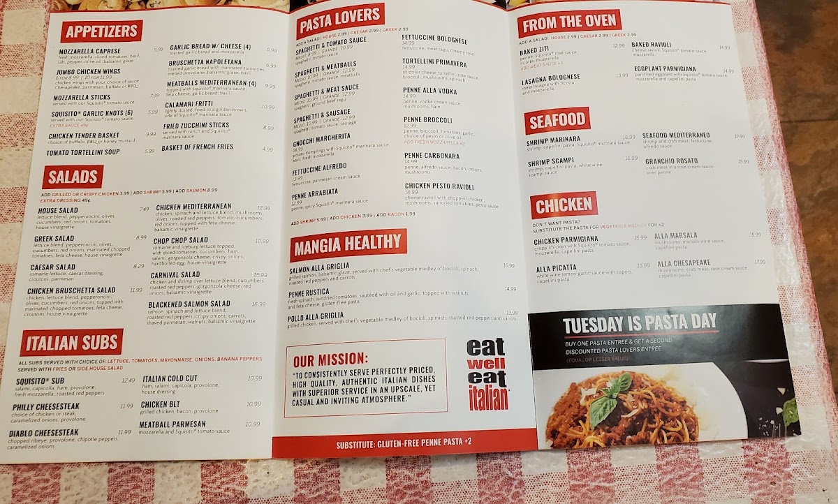 Squisito Pizza & Pasta - Burtonsville - 5