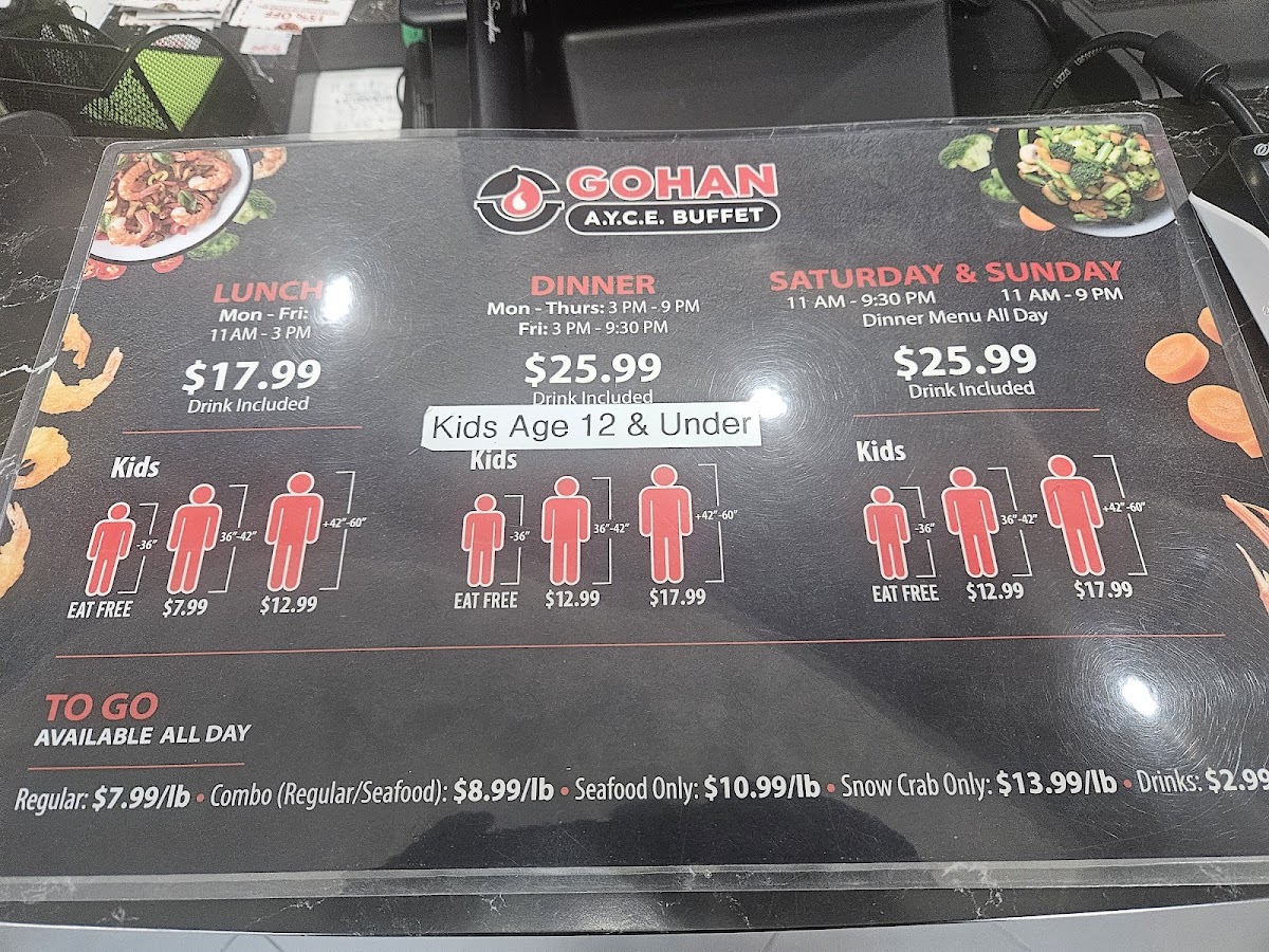 Gohan A.Y.C.E Buffet - 2