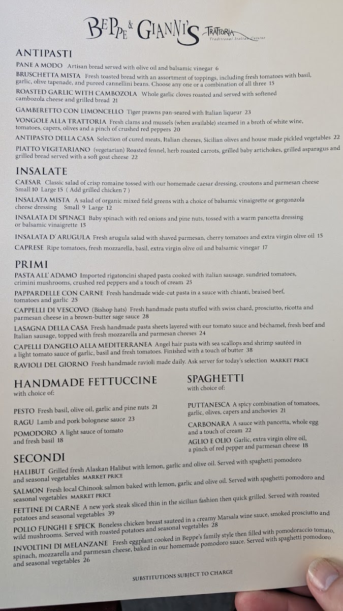 Beppe & Gianni's Trattoria - 4