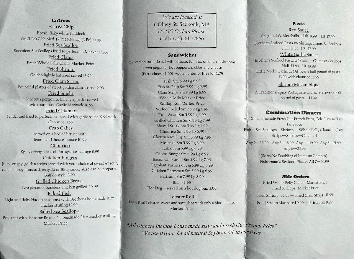 Brothers Seafood Restaurant - 10