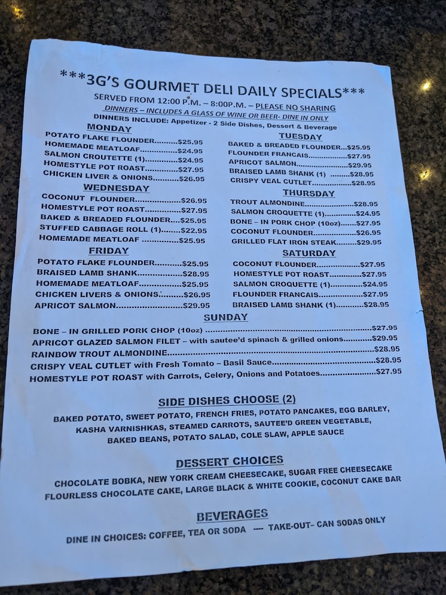 3G's Gourmet Deli - 3