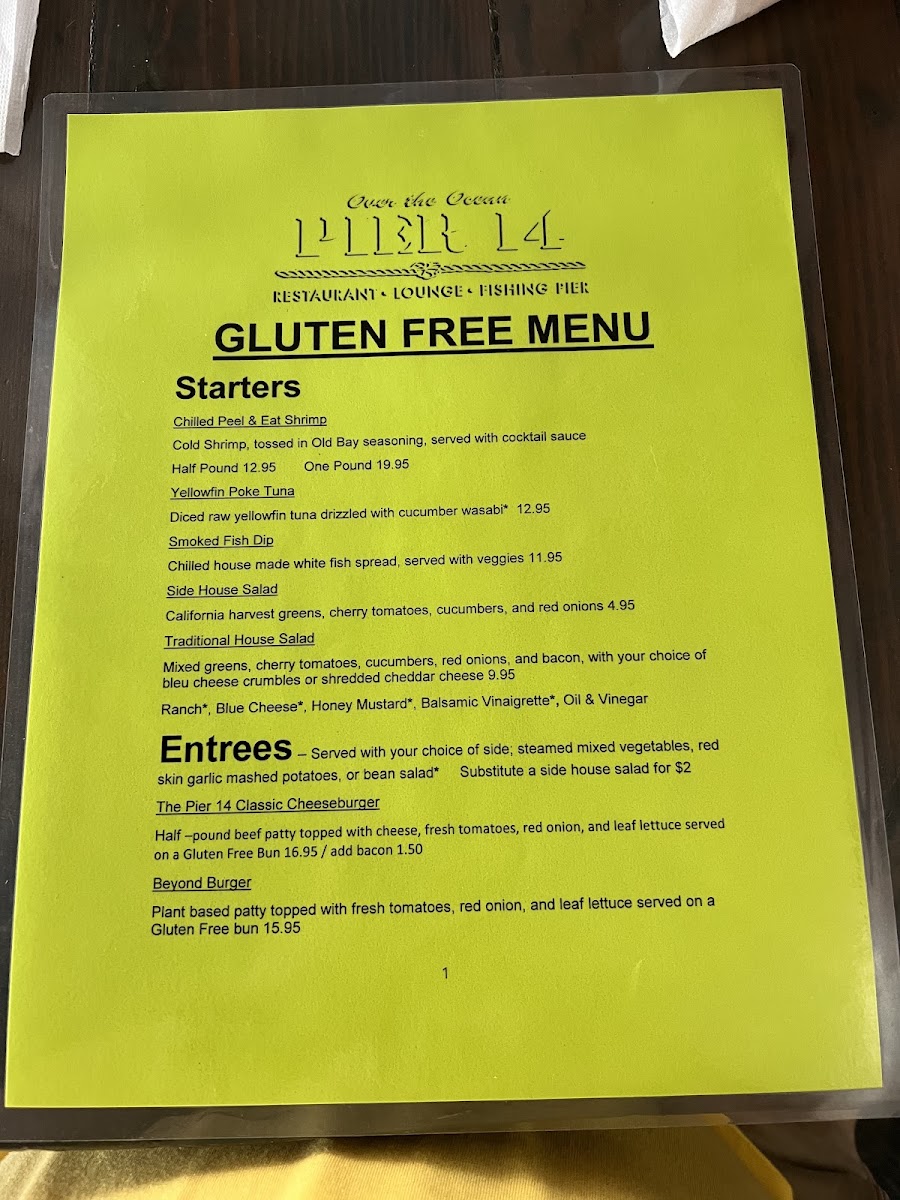 Pier 14 Seafood Restaurant, Gift Shop, and Fishing Pier - 10