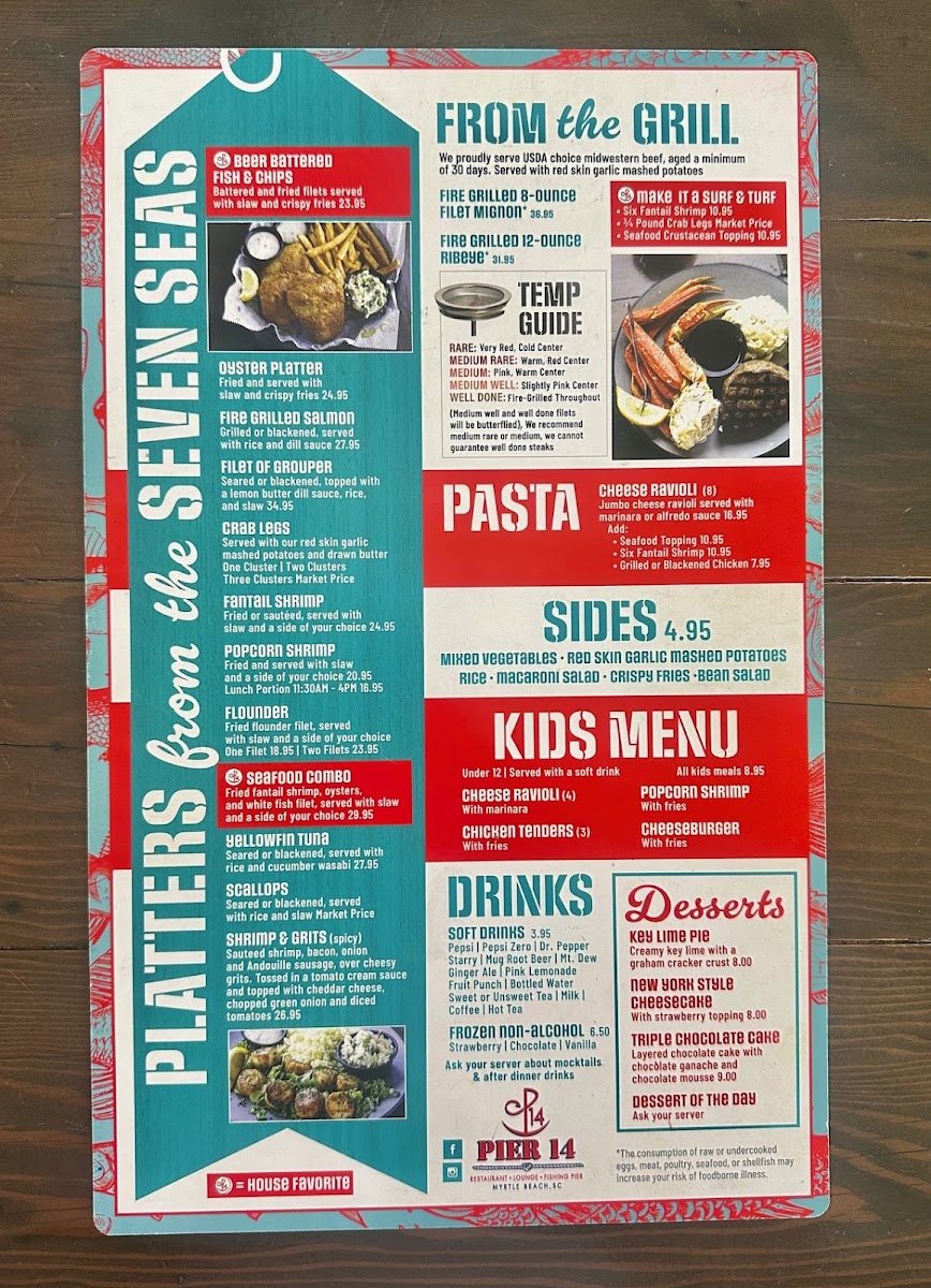 Pier 14 Seafood Restaurant, Gift Shop, and Fishing Pier - 2