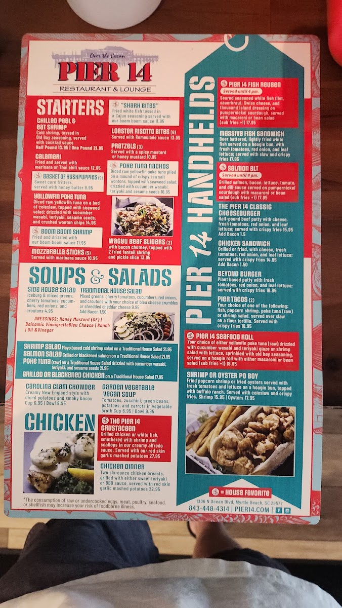 Pier 14 Seafood Restaurant, Gift Shop, and Fishing Pier - 3