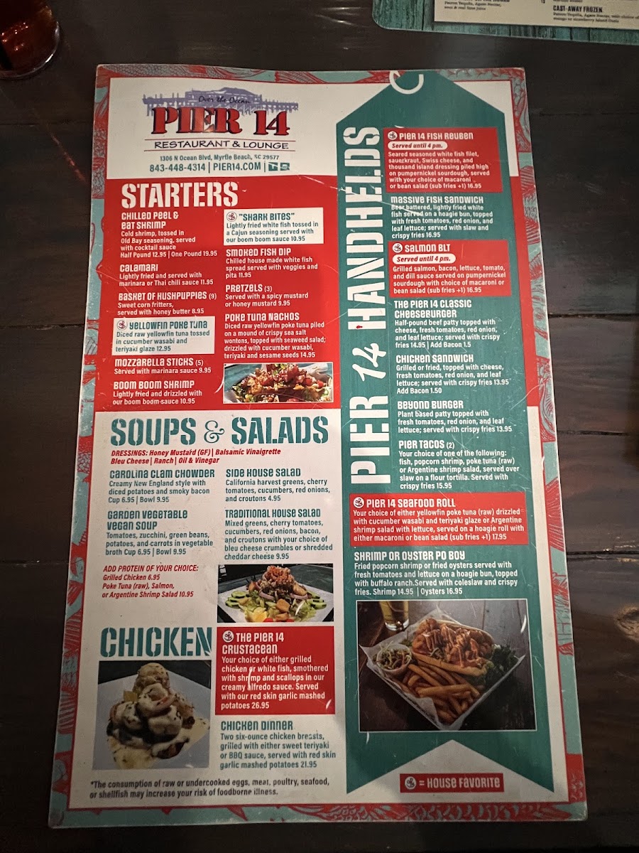 Pier 14 Seafood Restaurant, Gift Shop, and Fishing Pier - 8