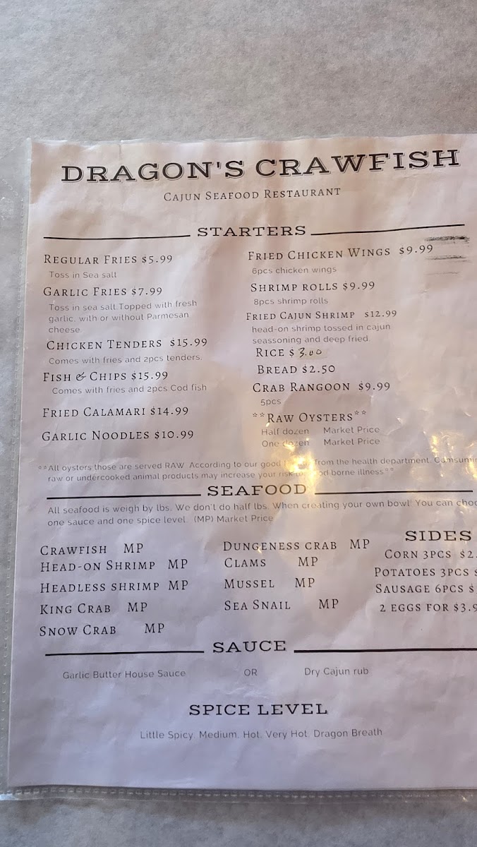 Dragon's Crawfish - 2