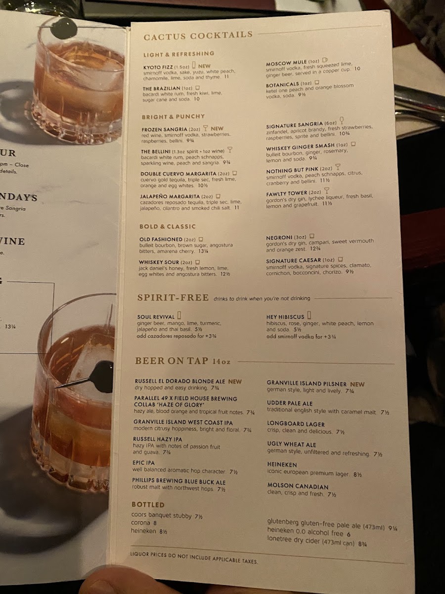 Cactus Club Cafe - 5