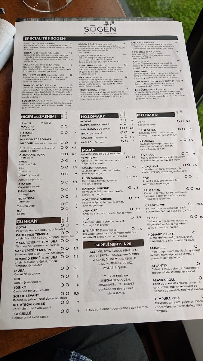 Restaurant Bar Sushi sogen - 9