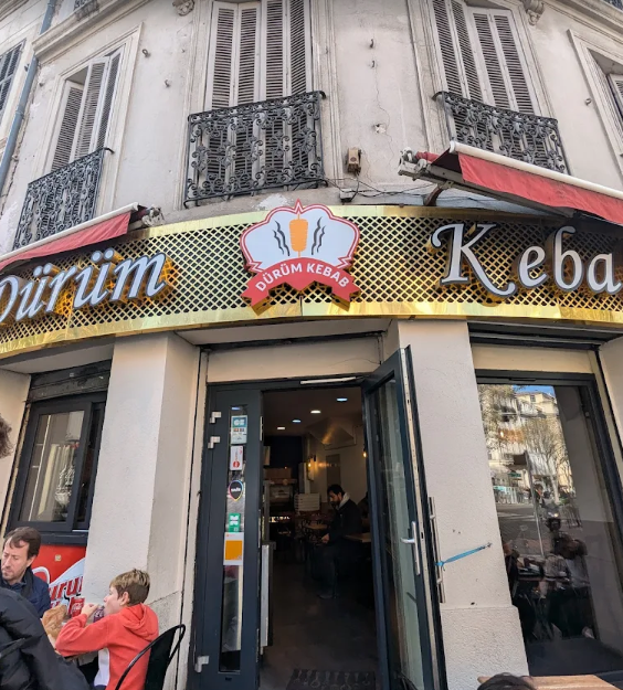 Durum kebab centre Marseille