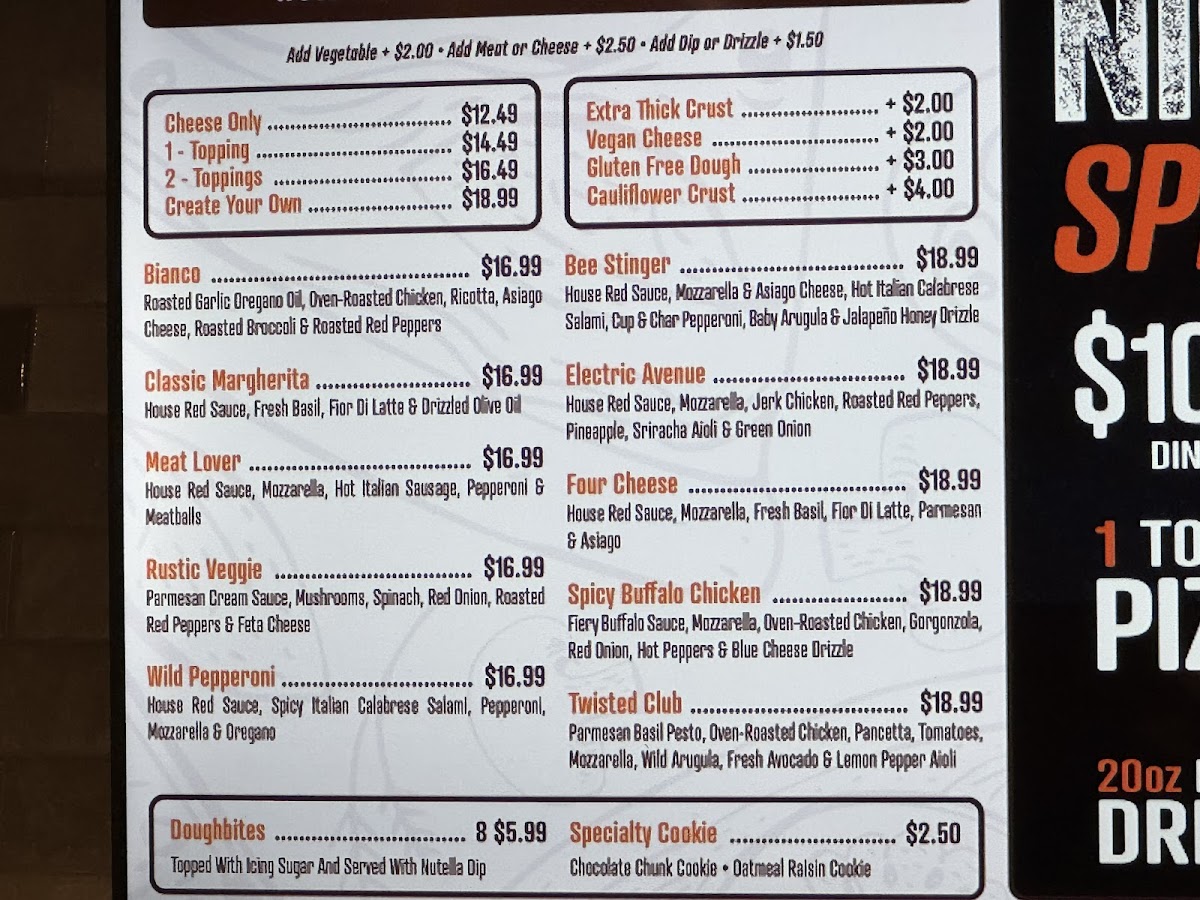 DoughBox Wood Fired Pizza & Pasta - Brantford - 1