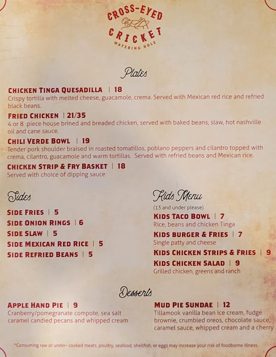 The Cross-Eyed Cricket Watering Hole - 4