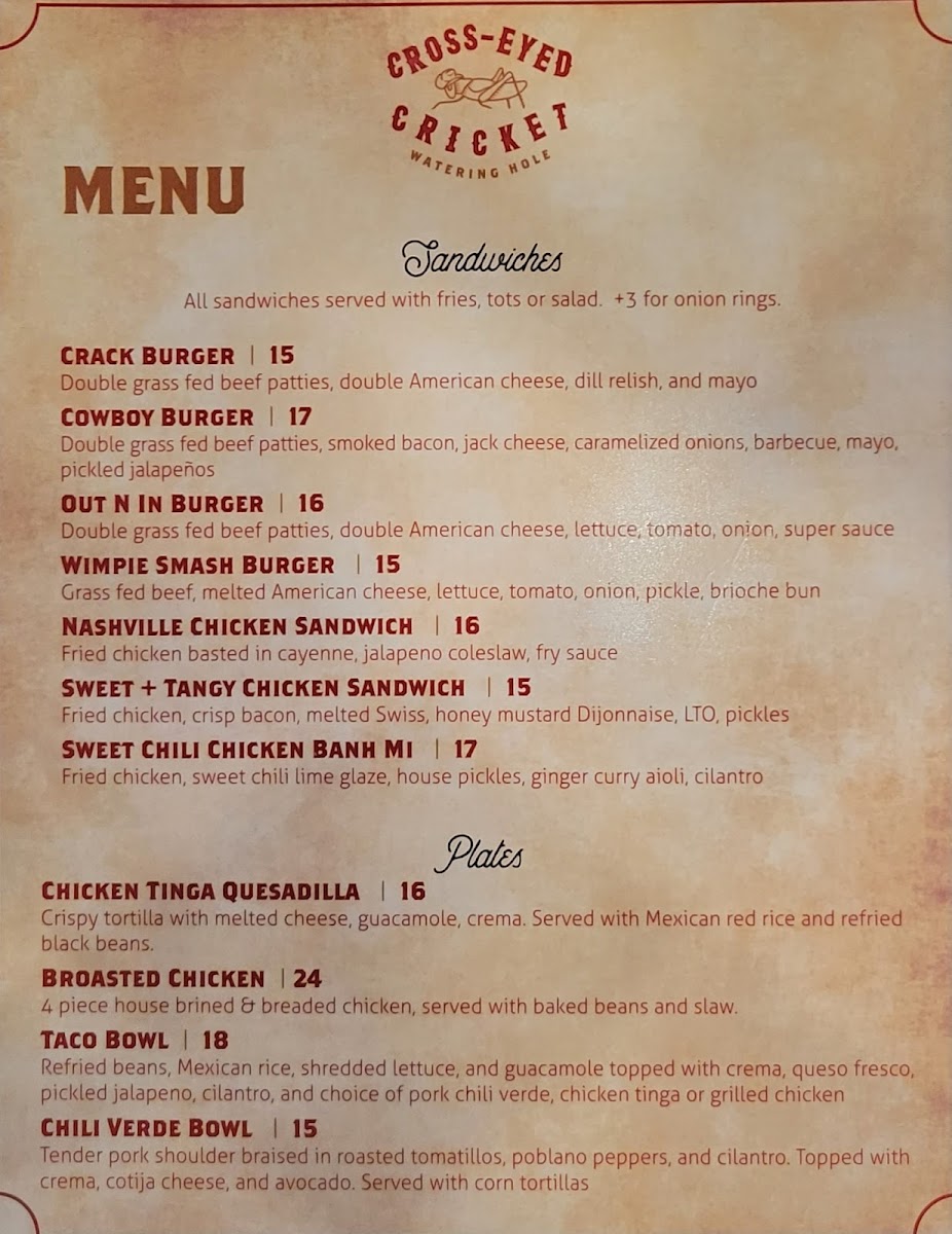 The Cross-Eyed Cricket Watering Hole - 6