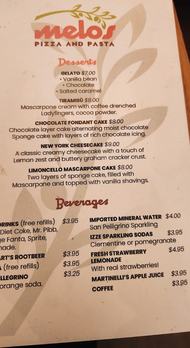 Melo's Pizza & Pasta - 5