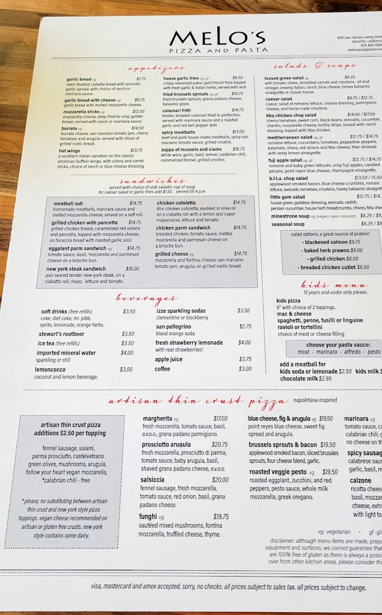 Melo's Pizza & Pasta - 8