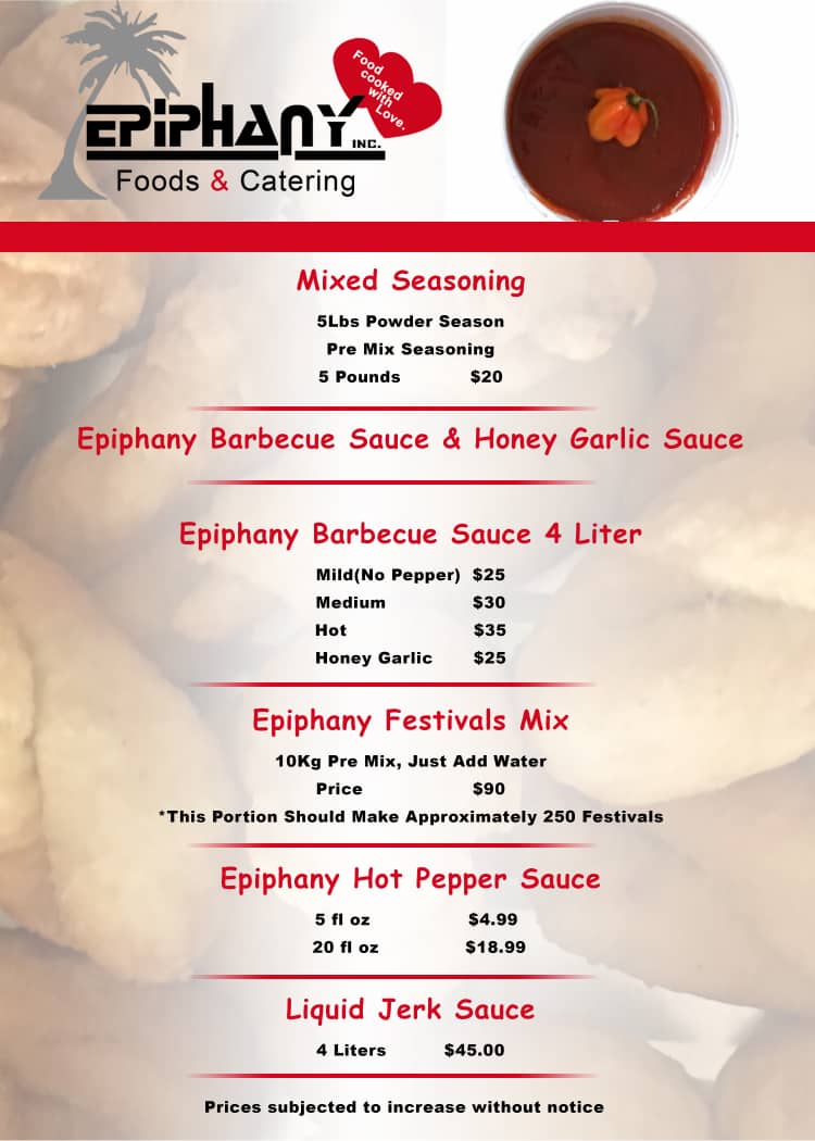 Epiphany Foods & Catering Service - 10