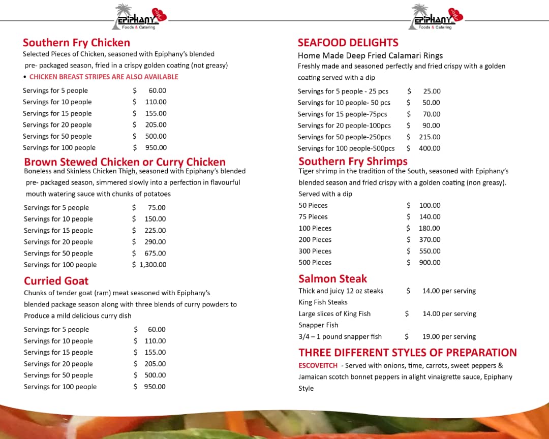 Epiphany Foods & Catering Service - 8