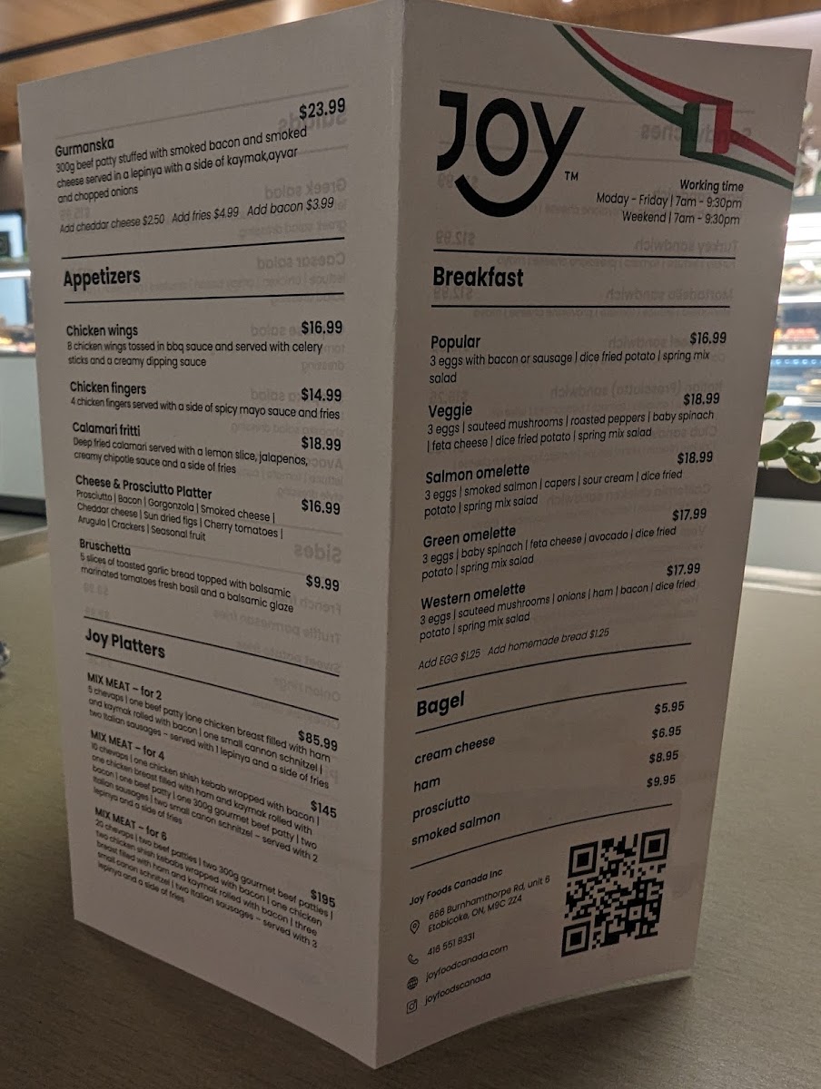 Joy Foods Canada Inc - 3