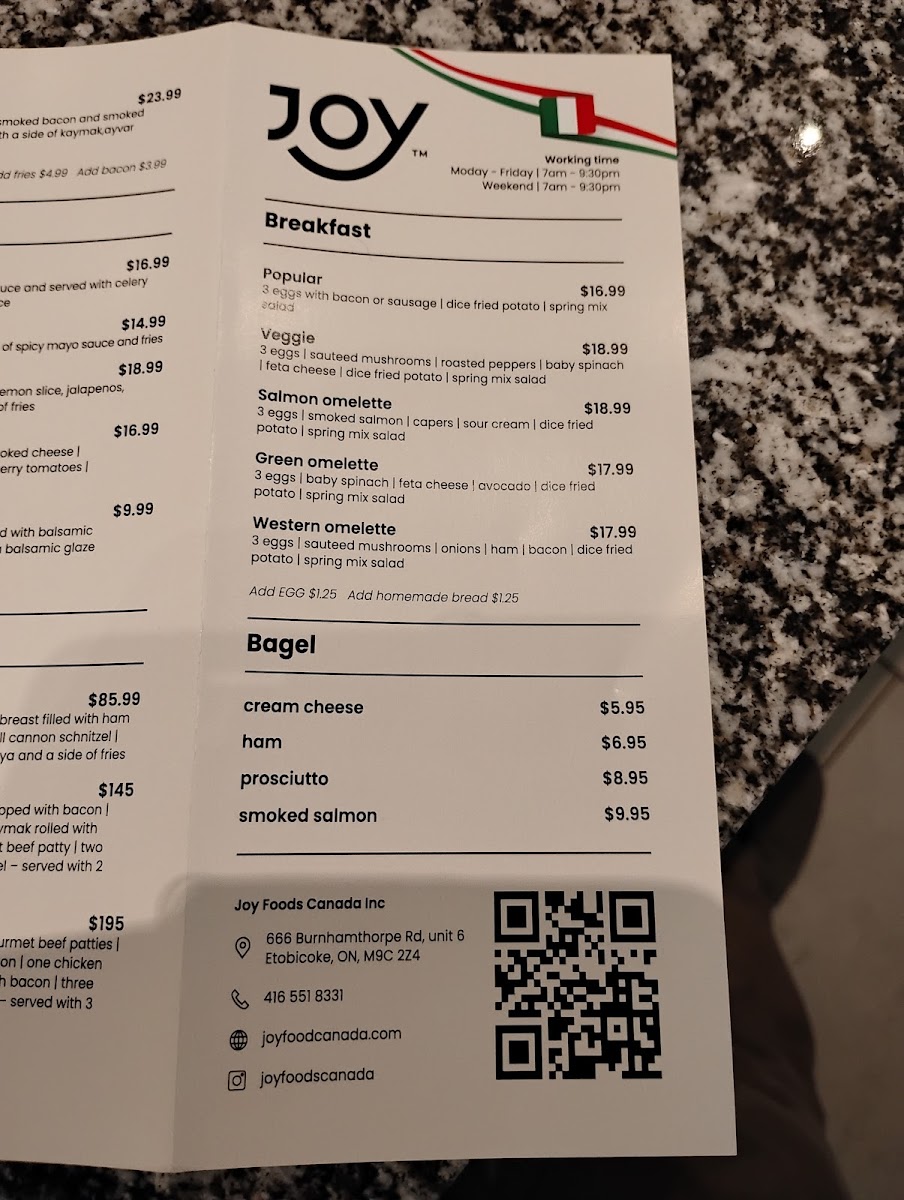 Joy Foods Canada Inc - 7