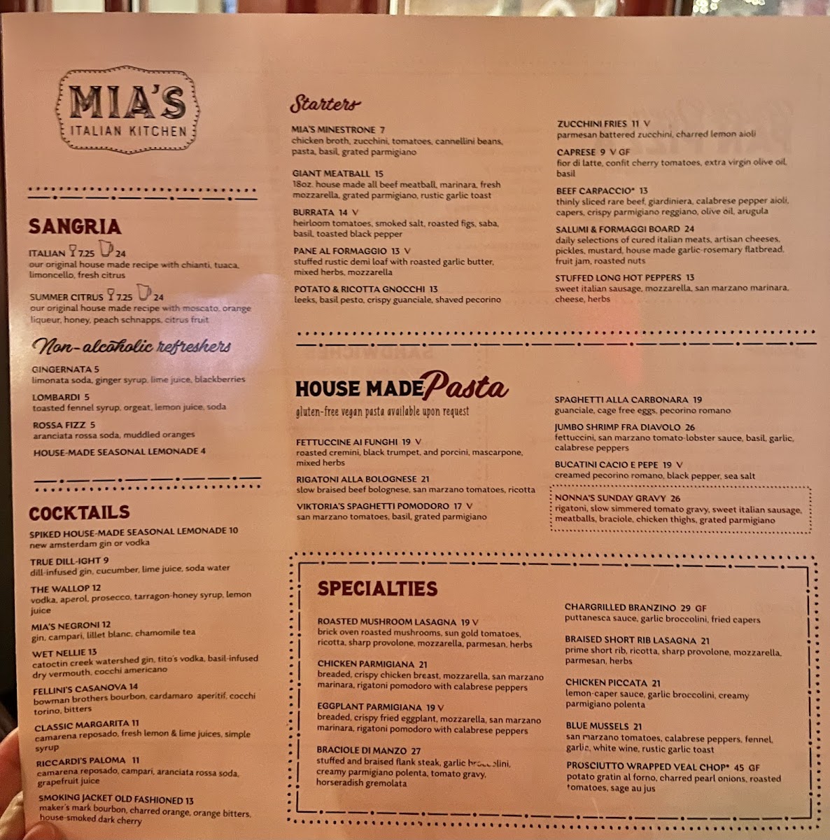 Mia's Italian Kitchen - 8