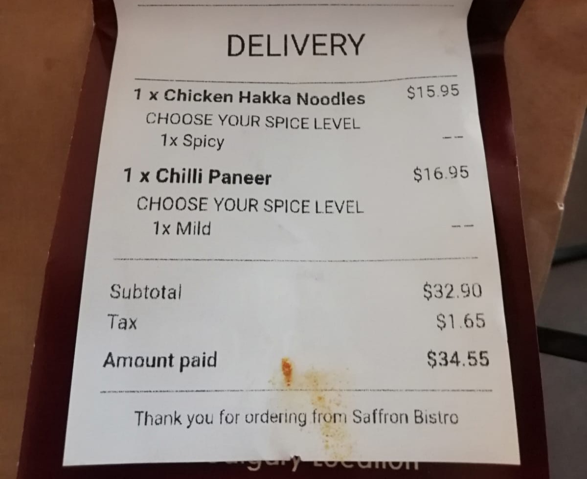 Saffron Bistro (Fine East Indian Take Out & Delivery) - 7