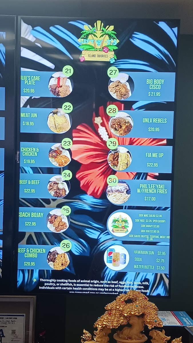 LEFTY-J’S ISLAND FAVORITES Restaurant #2 - 2