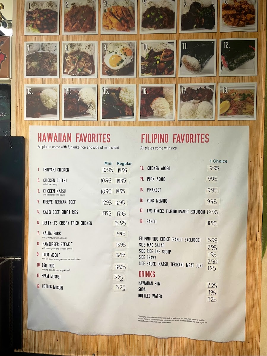 LEFTY-J’S ISLAND FAVORITES Restaurant #2 - 5