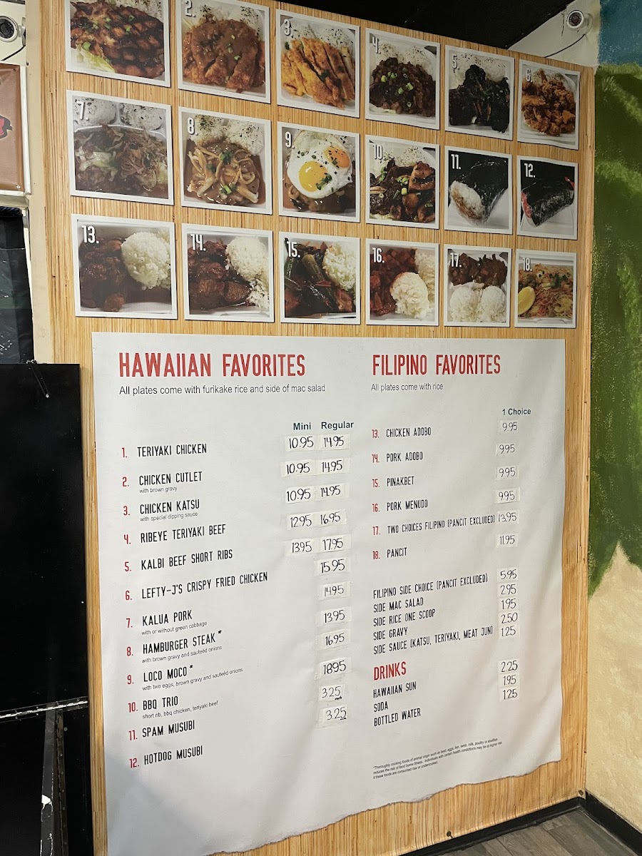 LEFTY-J’S ISLAND FAVORITES Restaurant #2 - 6