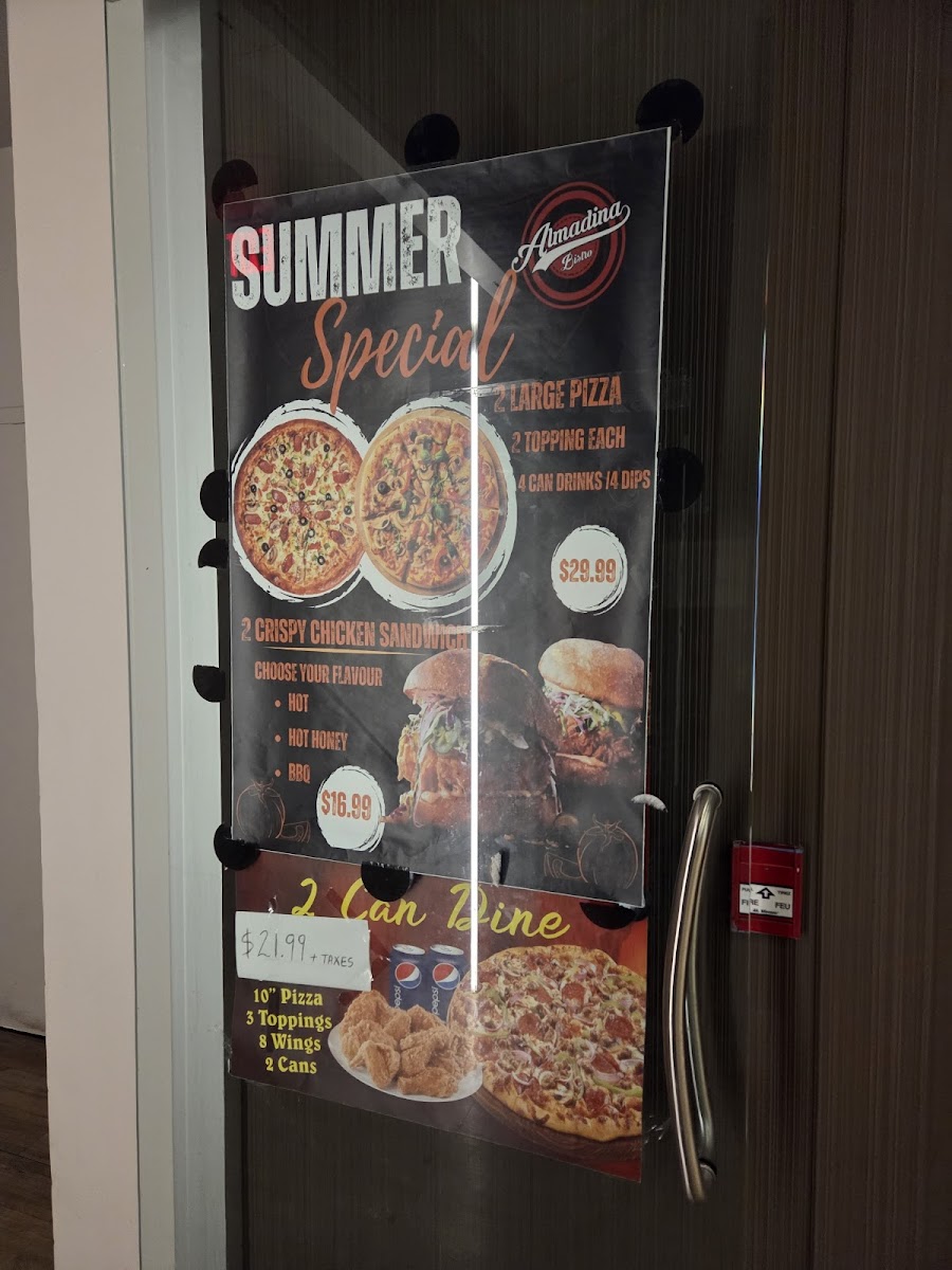 Almadina Bistro: Halal Pizzeria - 1