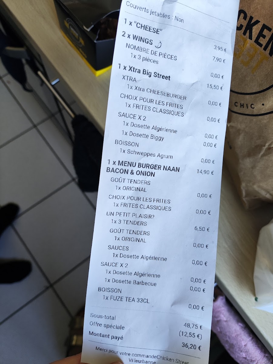 Chicken Street Villeurbanne Naan & Fried Chicken - 1