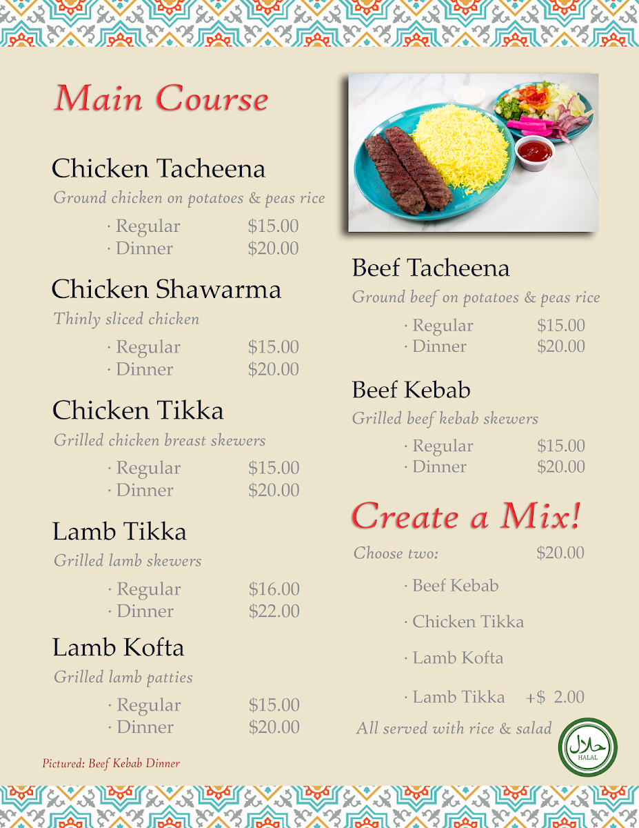 Tacheena Middle Eastern Cuisine - 3